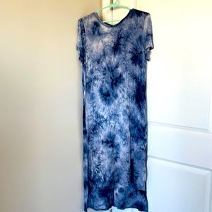 Women’s tye dye maxi